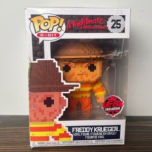Funko Pop! 8-Bit Freddy Krueger Vinyl Figure - A Nightmare On Elm Street